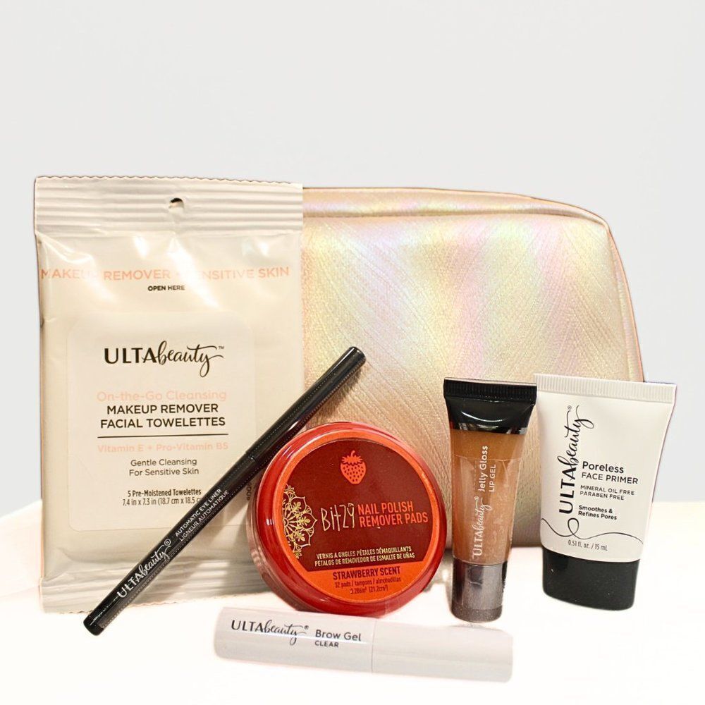 Ulta Beauty Iridescent Bag Full of Six Ulta Brand Goodies & Cosmetic Products